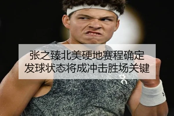 张之臻北美硬地赛程确定 发球状态将成冲击胜场关键
